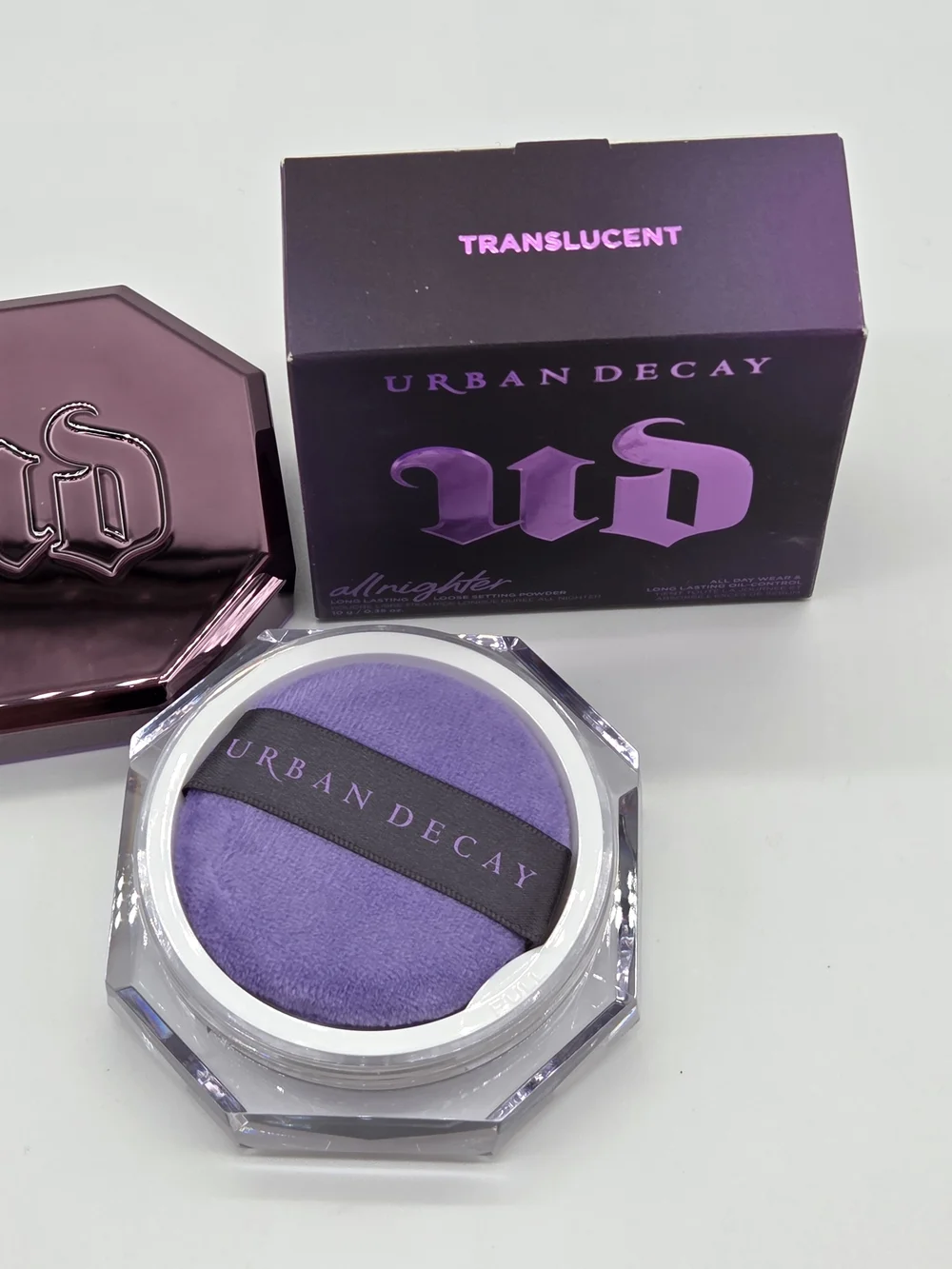 Urban Decay All Nighter Translucent Loose Setting Powder & Puff